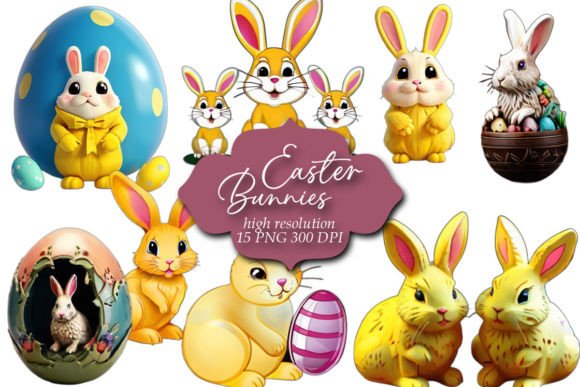 Download Easter Clipart, Easter Bunnies Clip Art - Clip art Collection
