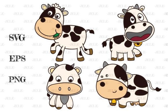 Download Cow Cute Animal Clip Art - Clip art Collection