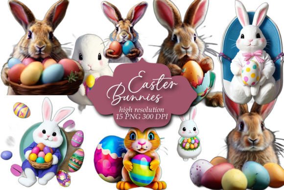 Download Easter Clipart, Easter Bunnies Clip Art - Clip art Collection