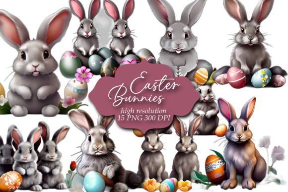 Download Easter Clipart, Easter Bunnies Clip Art - Clip art Collection