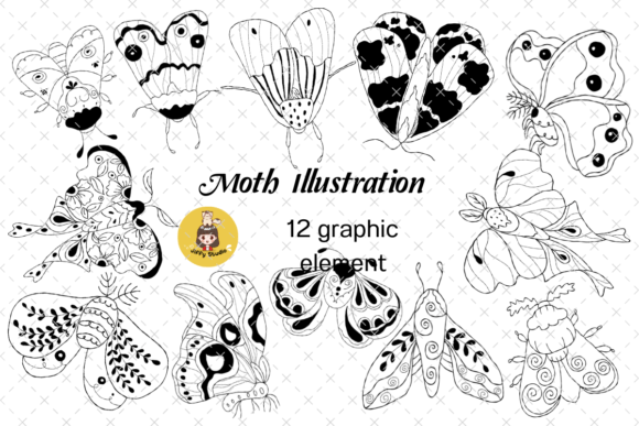 Download Set of Insects, Butterflies Clip Art - Clip art Collection