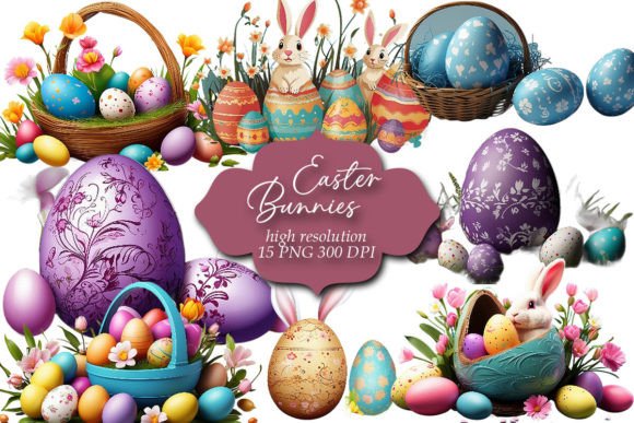 Download Easter Clipart, Easter Bunnies Clip Art - Clip art Collection