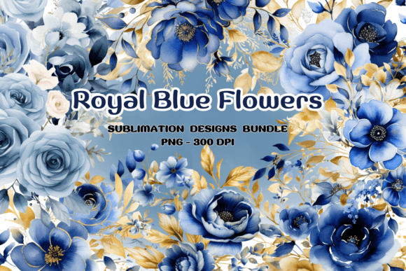 Download Royal Blue Flowers Clipart, Flower Png - Blue flowers clipart Collection