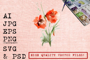 Download Red Poppies Watercolor - Poppies Collection