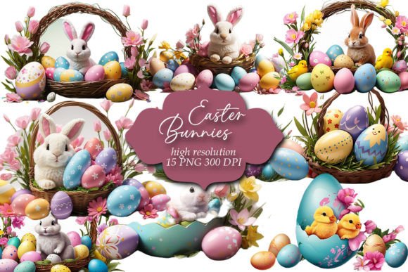 Download Easter Clipart, Easter Bunnies Clip Art - Clip art Collection