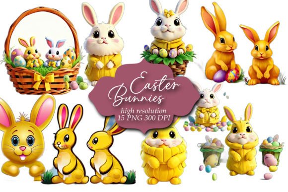 Download Easter Clipart, Easter Bunnies Clip Art - Clip art Collection